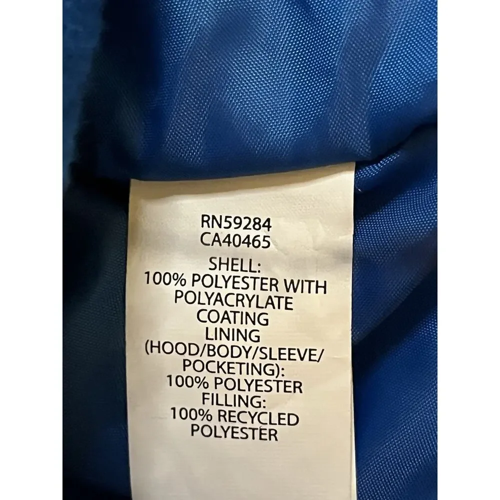 The Children's Place Boys Jacket 18-24 Months Blue fleece lining zip front